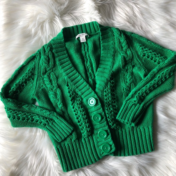 Banana Republic Sweaters - Green Banana Republic Cardigan Size XS